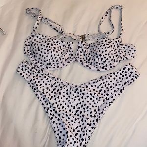 shein matching bikini set